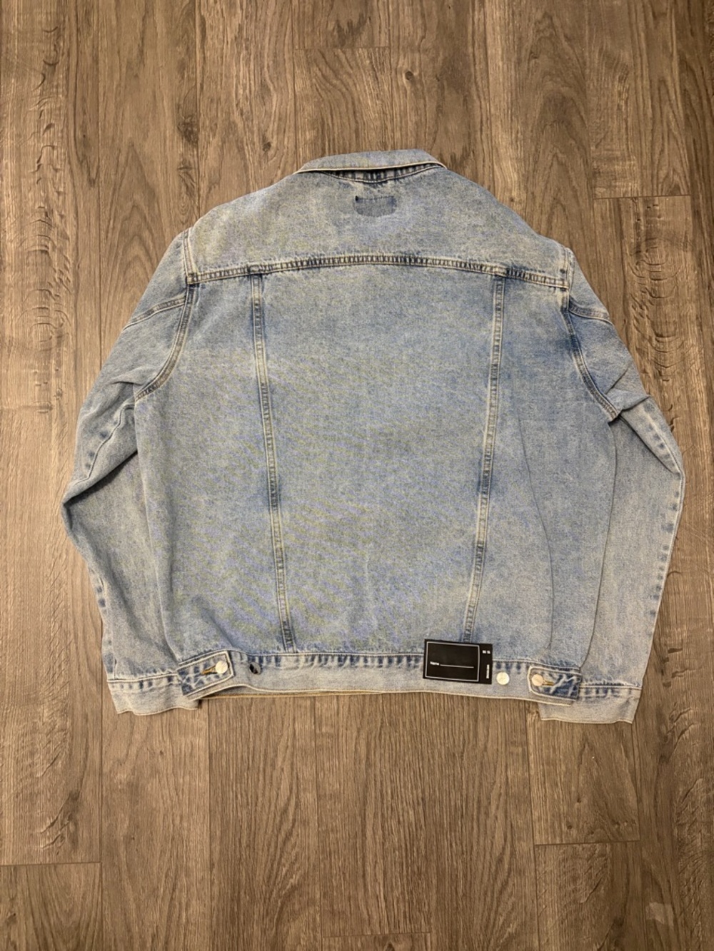 We11done mens Denim trucker Jacket image 4